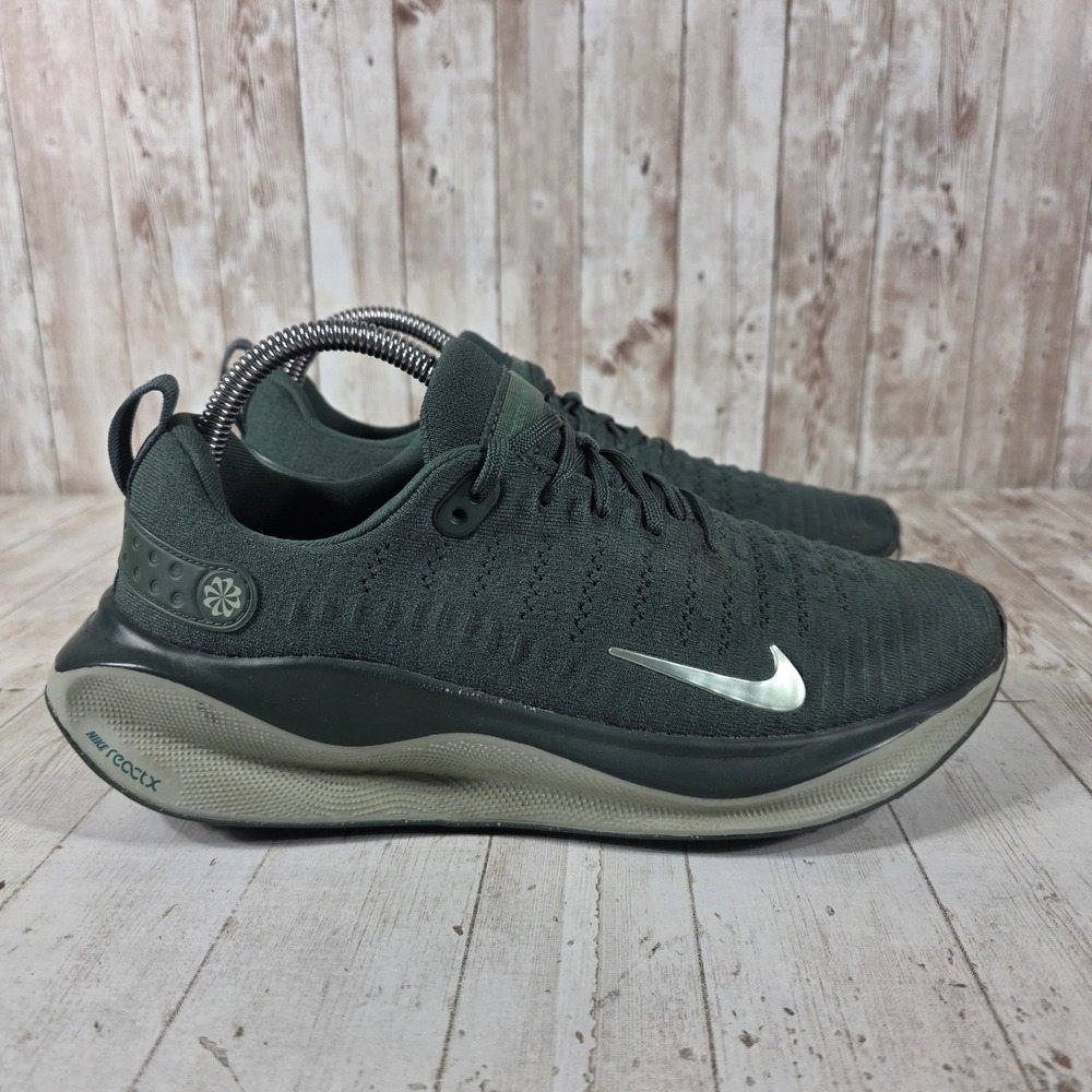 Nike InfinityRN 4 Mens Running Shoes Deep Jungle Green DR2670-300 Size 9.5